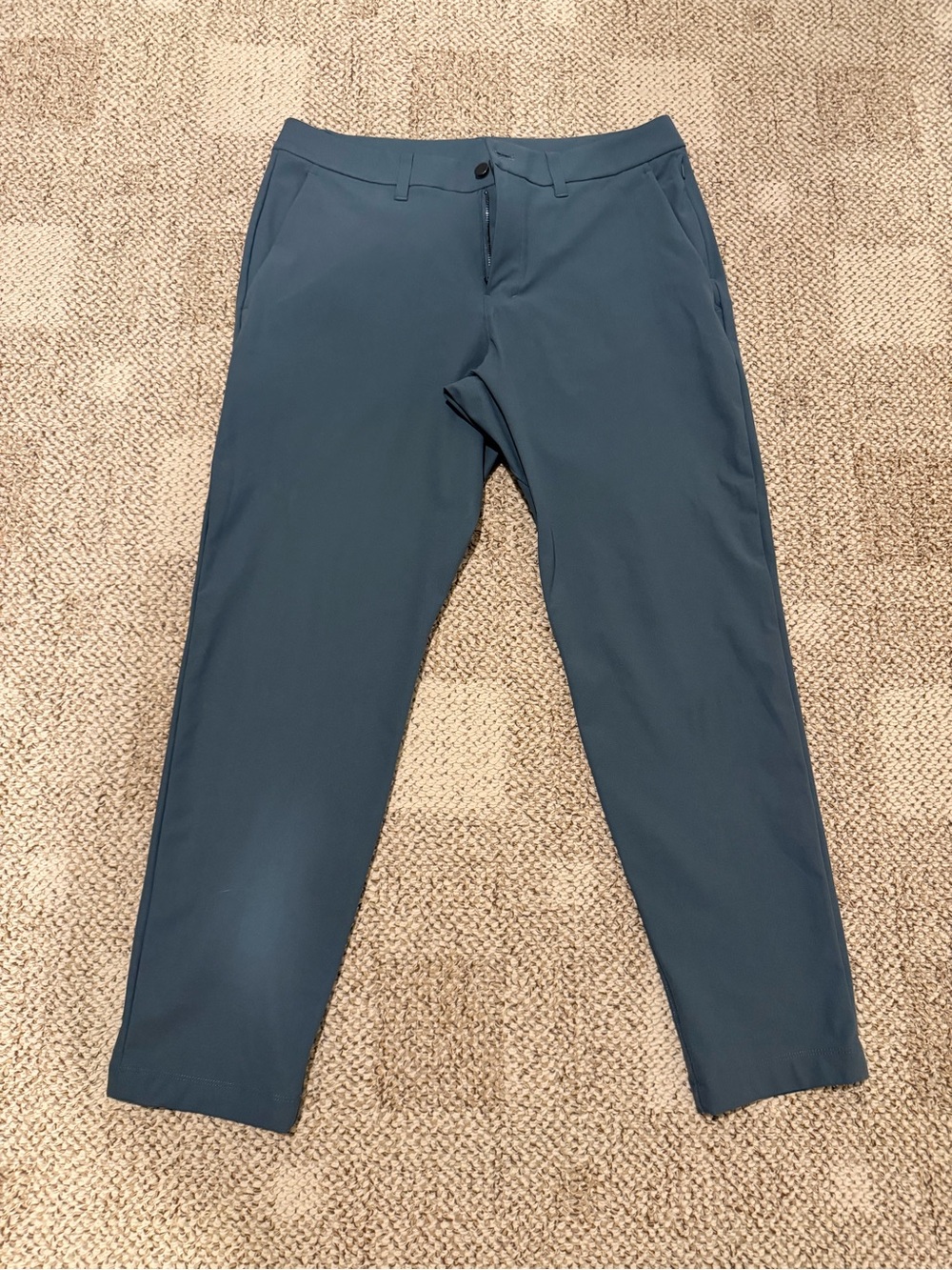 Lululemon ABC Slim-Fit Trouser Pants Men’s 33x30 Oil Grey